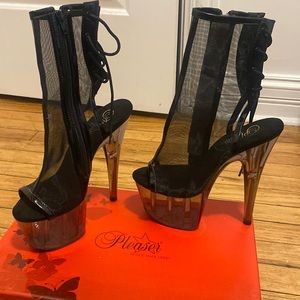 Exotic dancing heels.